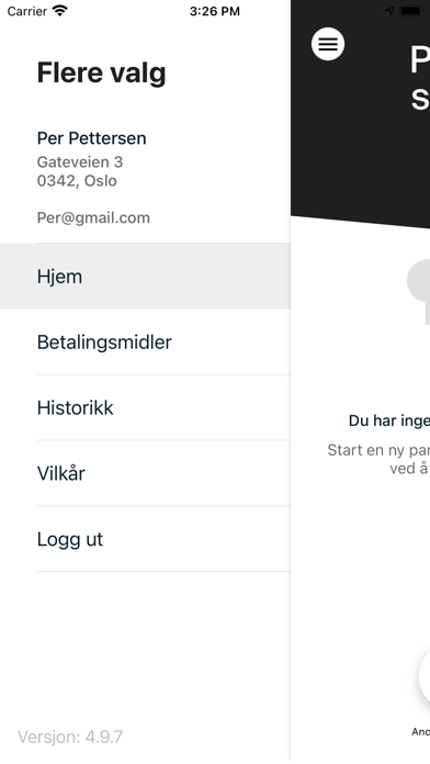 Parkeringsselskapet Screenshot