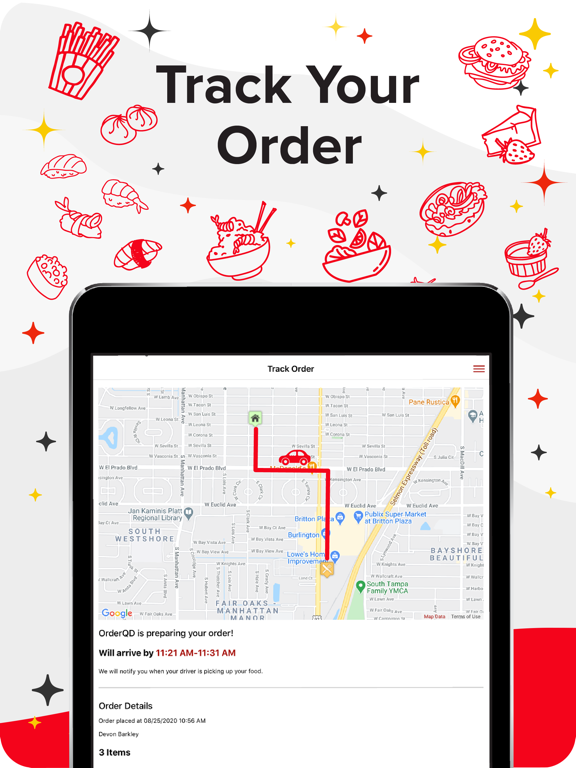 Kats Delivery iPad screenshot 7 - Food & Drink app