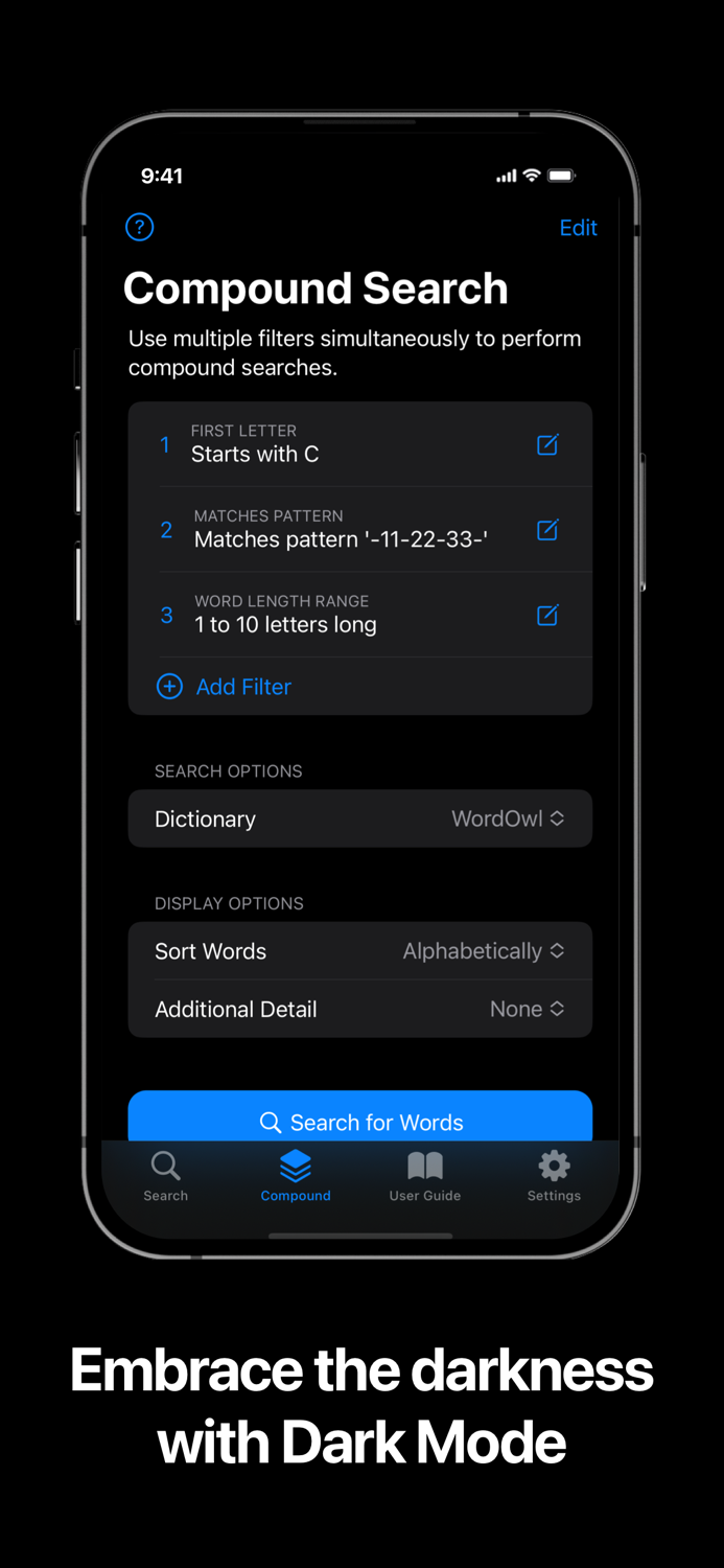 WordOwl The Word Finder