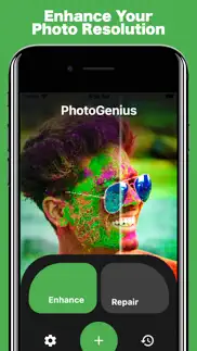 photo genius - ai pic enhancer iphone screenshot 1