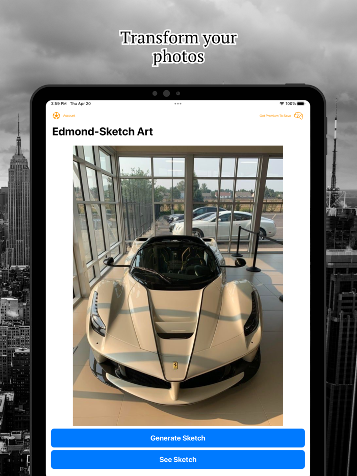 Edmond-CV Sketch Art
