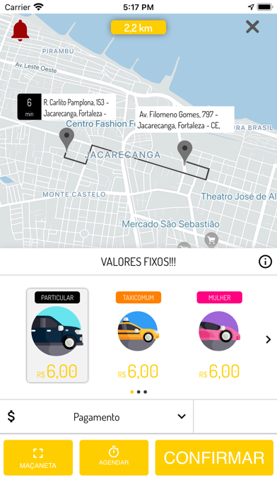 Rapidcar - Passageiro Screenshot