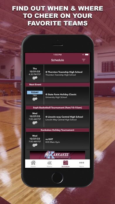 Kankakee Kays Athletics Screenshot