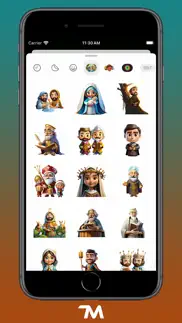 saints stickers iphone screenshot 2