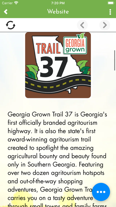 Georgia Grown Trails Screenshot