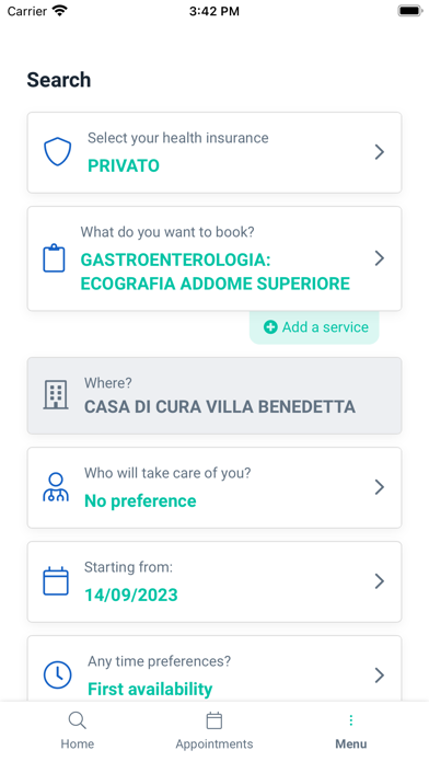 GastroClinic Screenshot