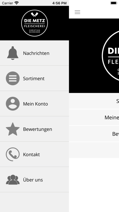 DIE METZ - Fleischerei Screenshot
