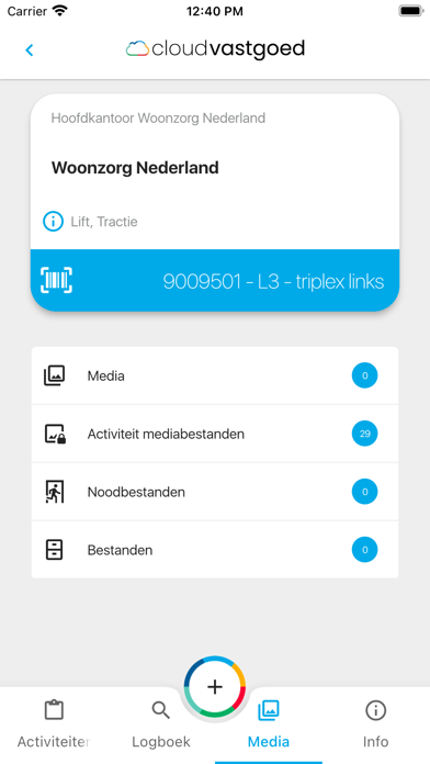Cloud Vastgoed App Screenshot