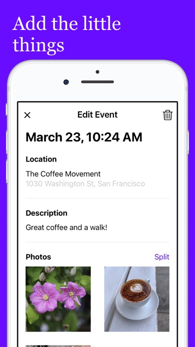 Trips 3 - Travel Journal Screenshot