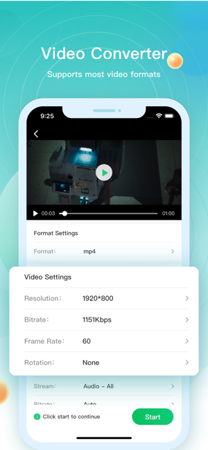 Focus Video - Video Compressor Screenshot