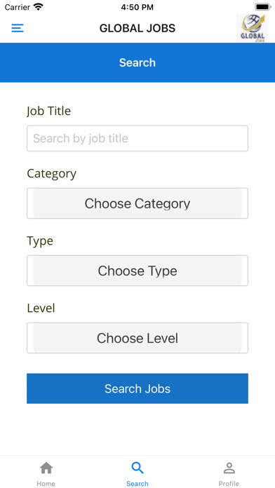 GLOBAL JOBS+ Screenshot