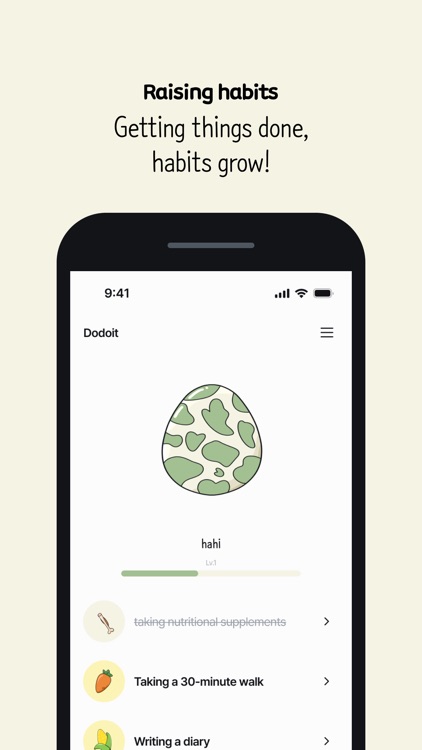 Dodoit - grow with habit