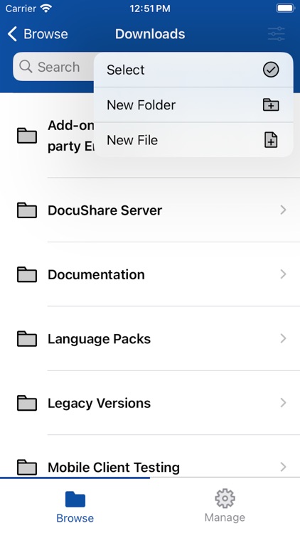 Xerox DocuShare screenshot-4