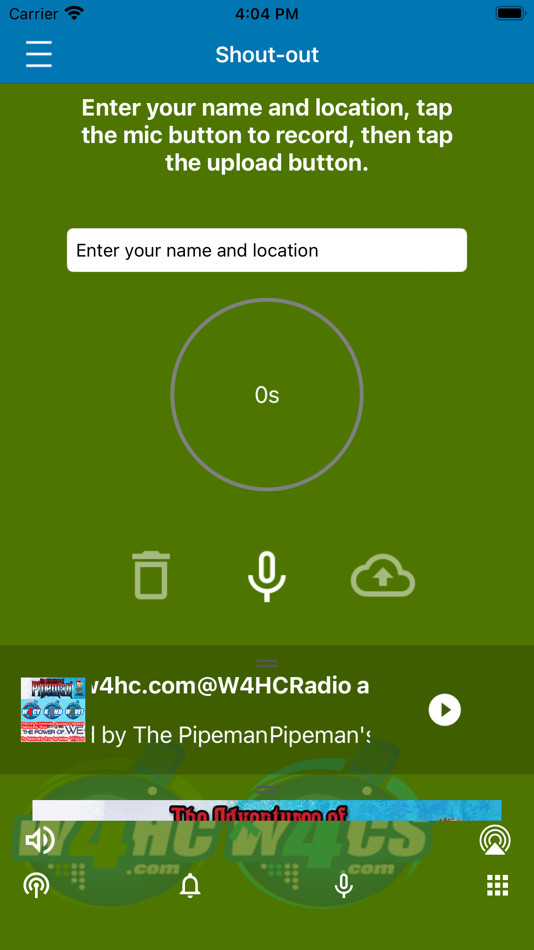 #4. W4HC Radio & W4CS Radio (iOS) De: Talk 4 Media, LLC