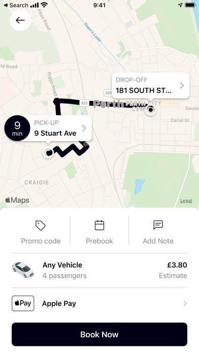 Perth Radio Taxis Screenshot