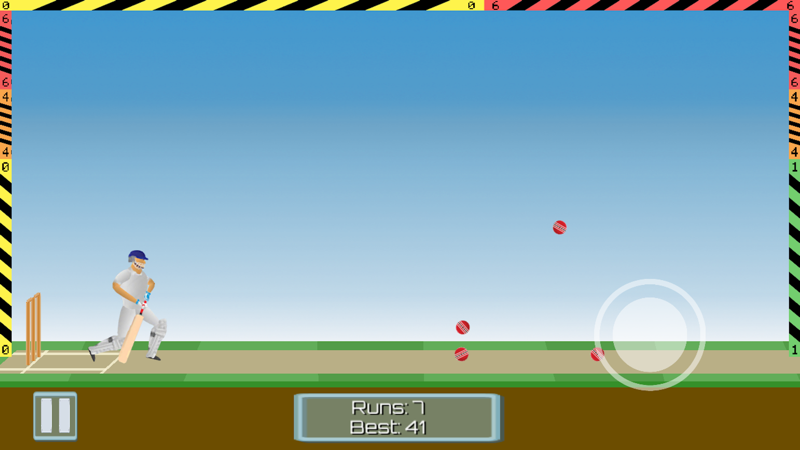 CricketMayhem: 2D Cricket Game official gameplay screenshot 1