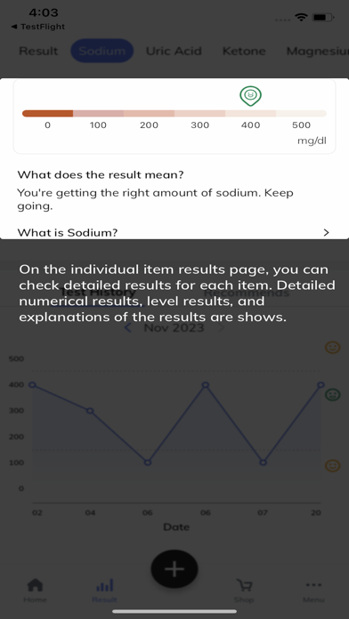 Uriwell - 60 sec urine test Screenshot