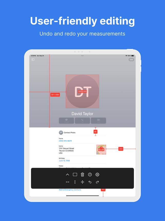 ‎PixelsMeasure Screenshot