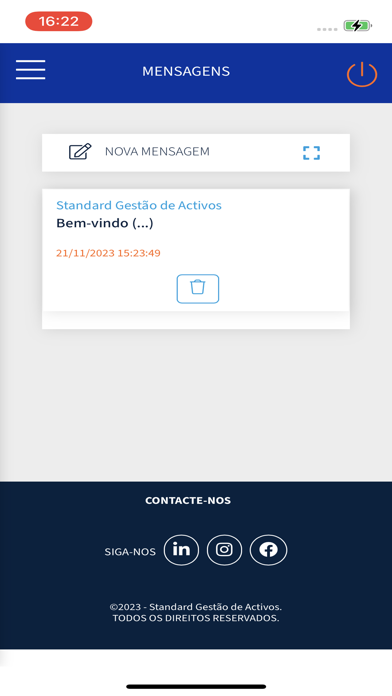 StandardGApp Screenshot