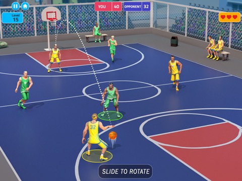 ダンク ヒット: バスケットボール ゲームのおすすめ画像1