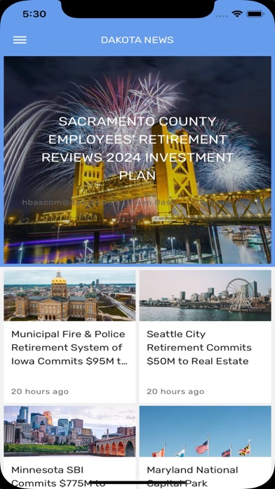 Dakota News iPhone screenshot 1 - Business app