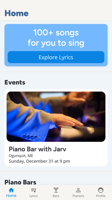 Screenshot 3 of Piano Bars App