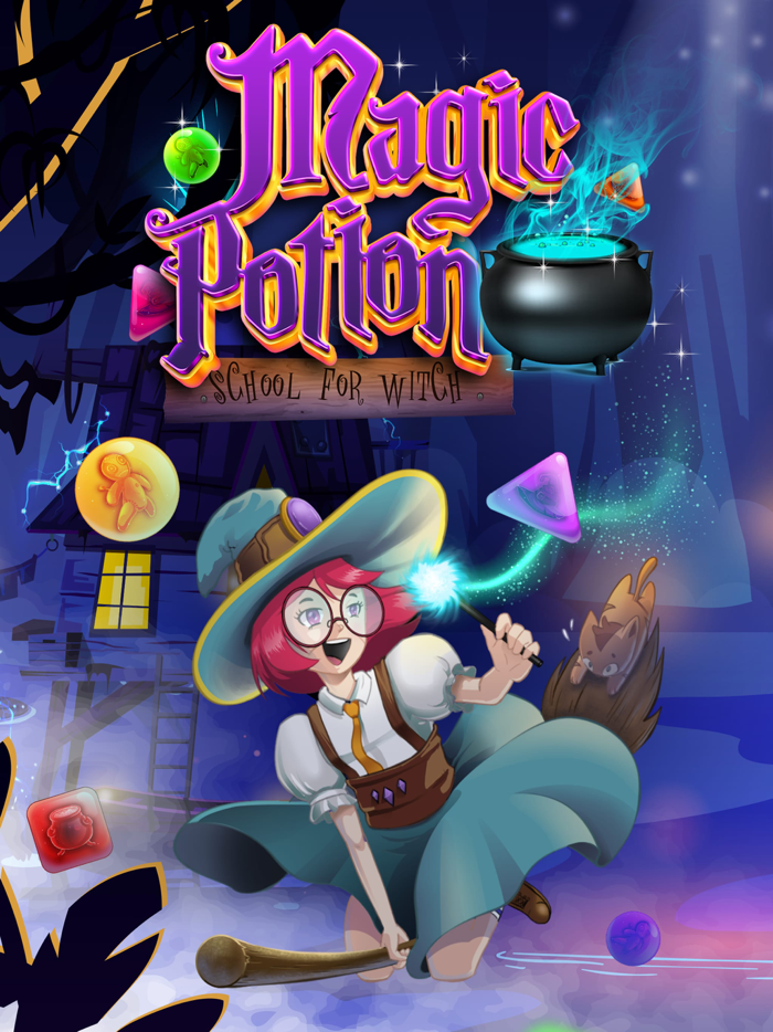 Magic Potion School for Witch