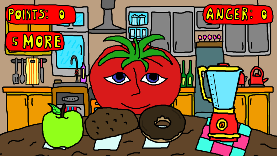#2. Mr Tomatos Creepy (iOS) By: james abudi