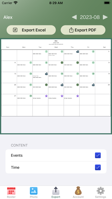 Shift Duty+ : Collaboration Screenshot