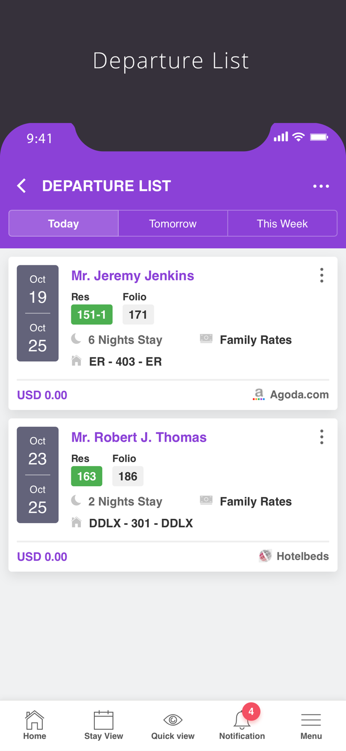 Continents Hotels PMS and CMS