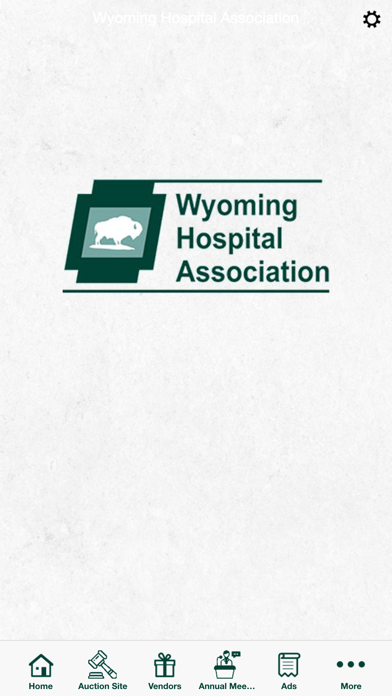 Wyoming Hospital Association Screenshot