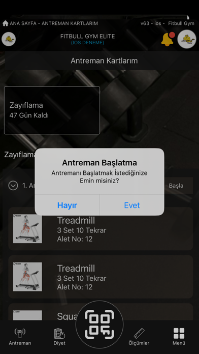 Fitbull Gym Screenshot