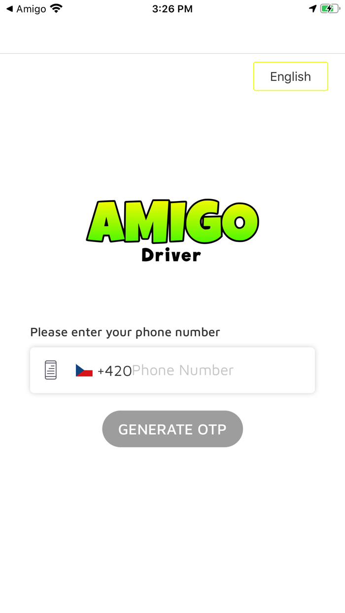 Amigo - Driver App