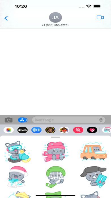 winter cat Screenshot