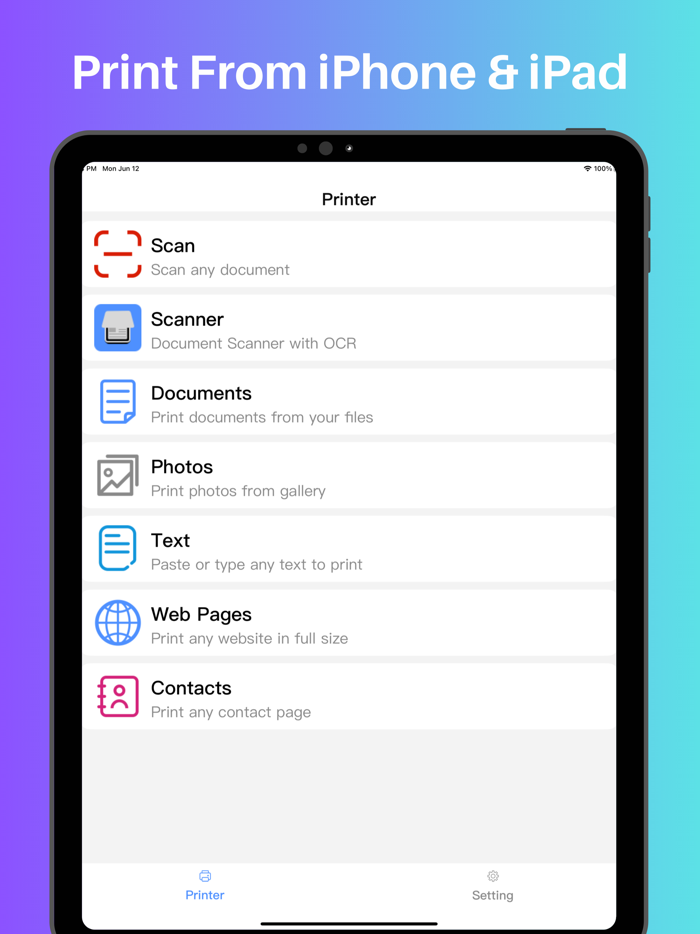 Printer App Print,Scanner App