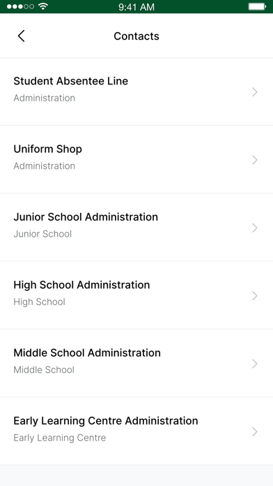 Villanova College Screenshot