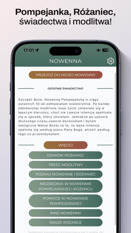 Nowenna pompejańska i różaniec screenshot-8