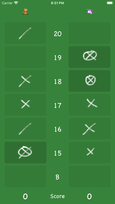 Cricket - Scoreboard Screenshot