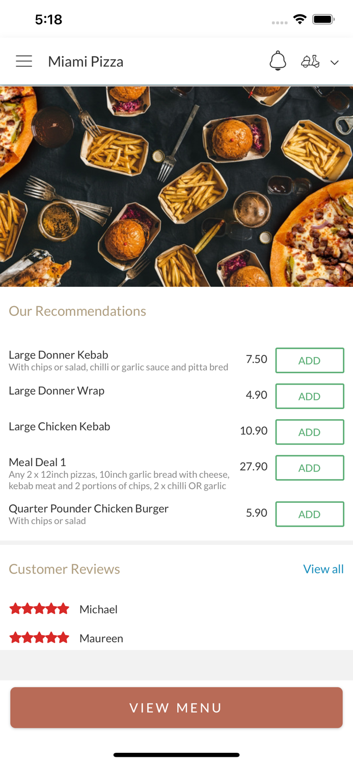 Miami Pizza Newcastle