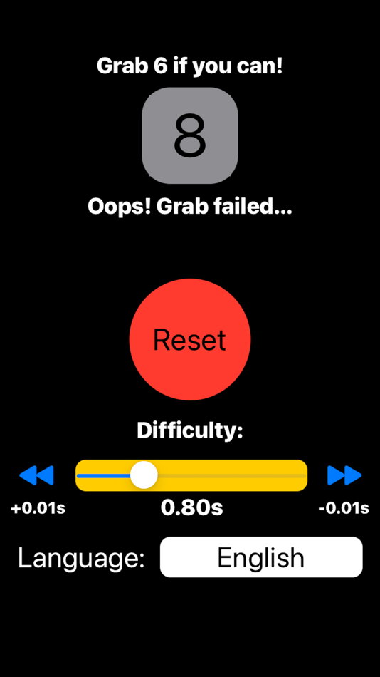 #8. GrabNum - test your limit (iOS) By: Hippo Kingdom Limited