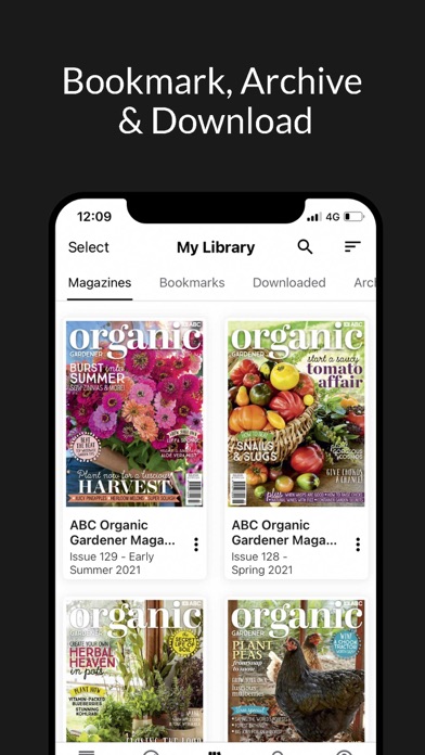 Organic Gardener Magazine Screenshot