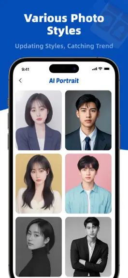Game screenshot AI Portrait-photo gallery apk