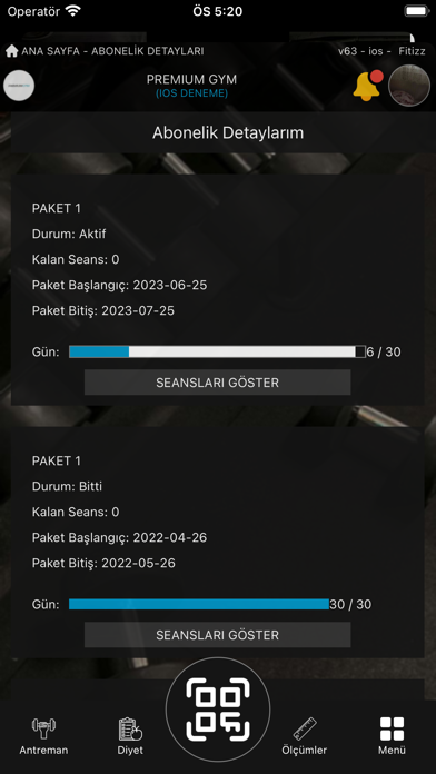 Premium Gym Screenshot