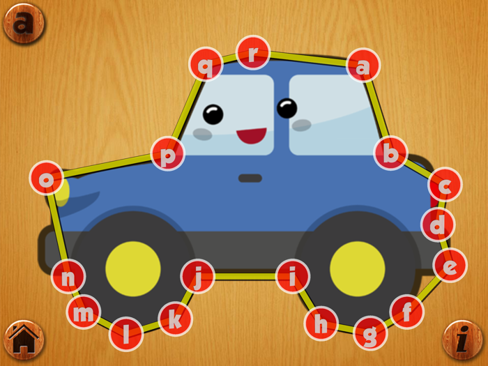 Dots game - connect numbers