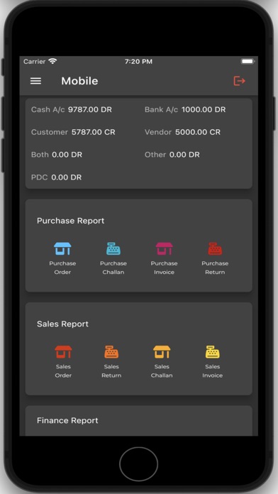 Acme Accounting Screenshot
