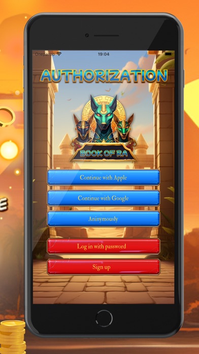 Book of Ra Games Screenshot