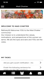 mad chatter iphone screenshot 2