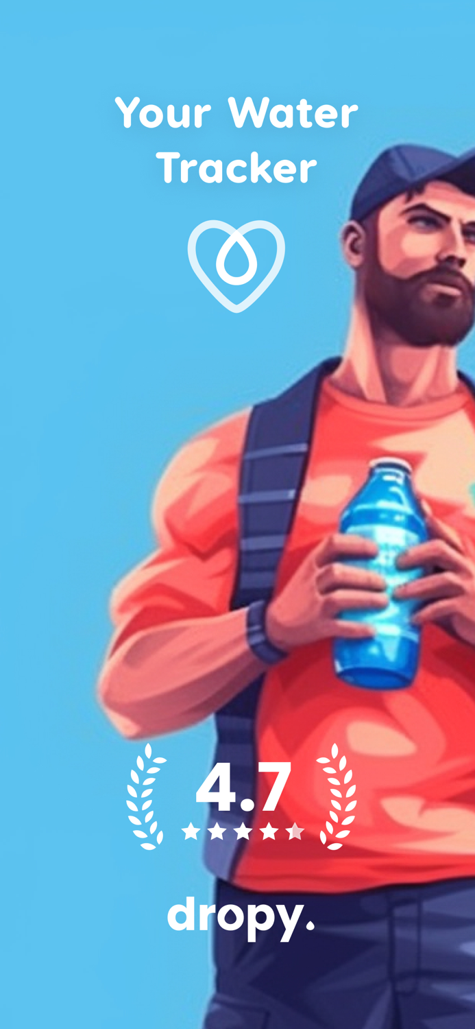 Water tracker app - Dropy