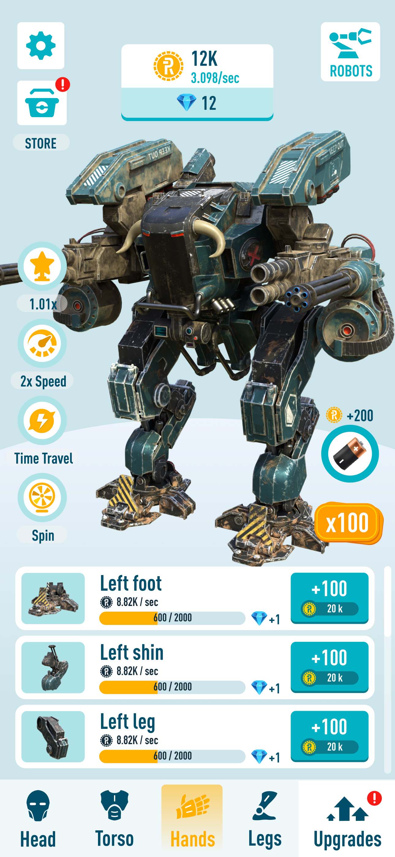 Idle Robots - Robo Clicker