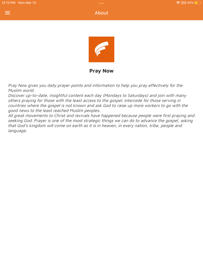 Pray Now - Daily Prayer